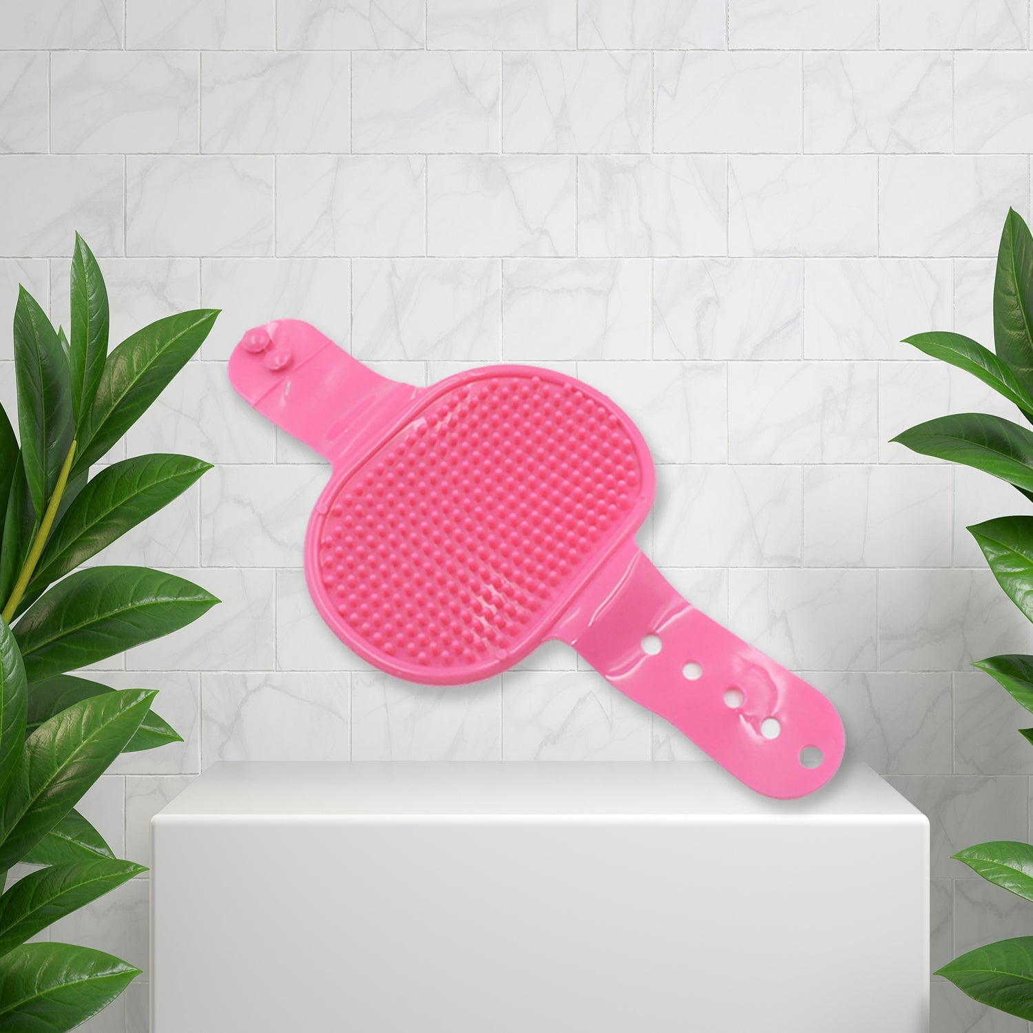 4148 Dog Bath Brush Dog Grooming Brush, Pet Shampoo Bath Brush Soothing Massage Rubber Comb with Adjustable Ring Handle for Long Short Haired Dogs (1 Pc) 4148 Dog Bath Brush Dog Grooming Brush, Pet Shampoo Bath Brush Soothing Massage Rubber Comb with Adjustable Ring Handle for Long Short Haired Dogs (1 Pc)